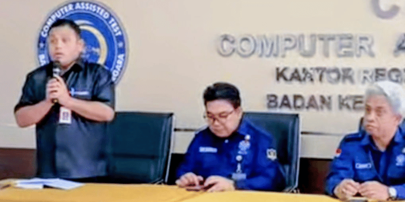 Badan Kepegawaian dan Pengembangan Sumber Daya Manusia (BKPSDM), Pemkab Humbahas menyelenggarakan ujian dinas serta ujian penyesuaian kenaikan pangkat (UPKP) bagi Aparatur Sipil Negara (ASN) digelar pada Selasa (21/10/2025)