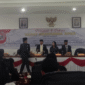 Rapat Paripurna Pandangan Umum Fraksi Gabungan terhadap Nota Pengantar Rancangan Peraturan Daerah (Ranperda) tentang Anggaran Pendapatan dan Belanja Daerah (APBD) Tahun Anggaran 2026, bertempat di runagn rapar DPRD, Rabu (05/11/2025)