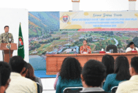 Bupati Humbang Hasundutan, Dr. Oloan Paniaran Nababan, SH, MH, Rapat Koordinasi Gugus Tugas Kabupaten Layak Anak (KLA) Tahun Anggaran 2025 pada Kamis (6/11/2025) di Aula Hutamas, Kompleks Perkantoran Tano Tubu, Doloksanggul.