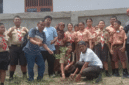 Aksi penanaman pohon selamatkan Danau Toba oleh PJS Simalungun, Jumat (24/04/2026)